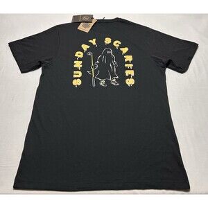 Swannies Golf Sunday Scaries Shirt Adult Size Medium Halloween Print Logo NWT